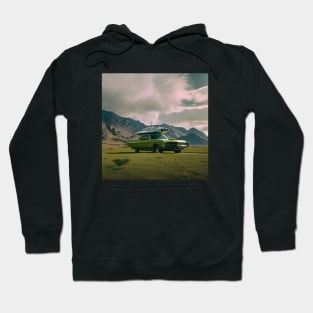 Retro Space car Hoodie